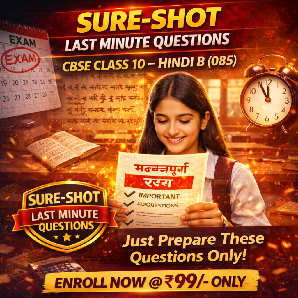 CBSE CLASS 10 Hindi - B