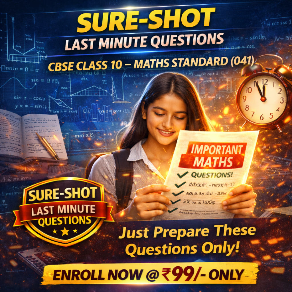 CBSE CLASS 10 Math Standard